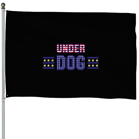 Kamala Harris UnderDog 2024 Presidential Election House Flags