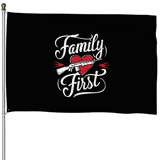 Mobster Gangster Mafia Organized Crime Boss House Flags