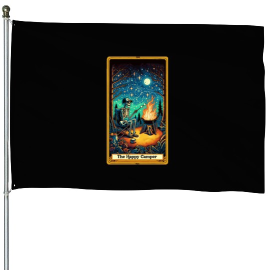 The Happy Camper Tarot House Flags