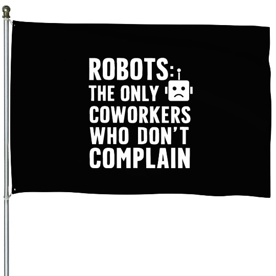 Robotics AI Automation Machine Learning House Flags