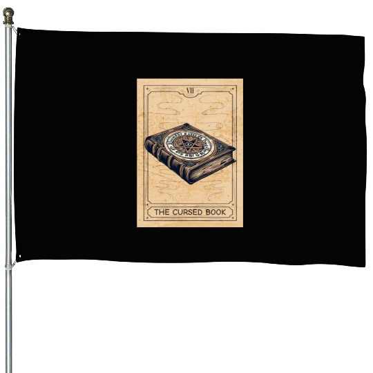 Magic - Black Magic - Magic Book Black Magic Book House Flags