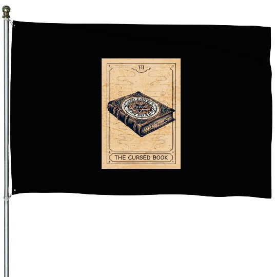 Magic - Black Magic - Magic Book Black Magic Book House Flags