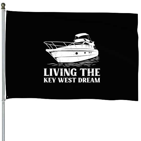 Florida LIVING THE KEY-WEST DREAM Florida Keys House Flags