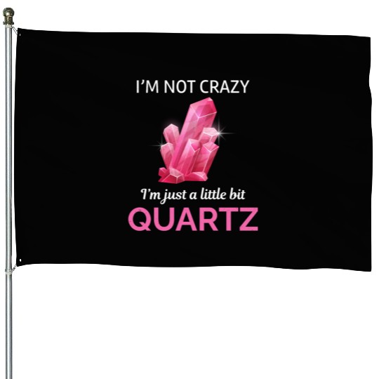 Crystal Collecting Rock Hunting Mineral Collector House Flags