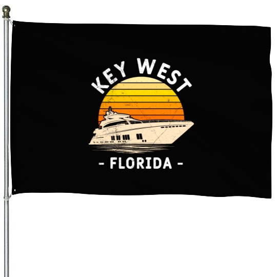 KEY-WEST FLORIDA Sailing Sunshine-State West Keys House Flags