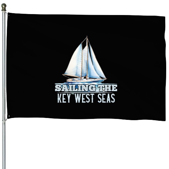 West Keys SAILING THE KEY-WEST SEAS Sailor House Flags