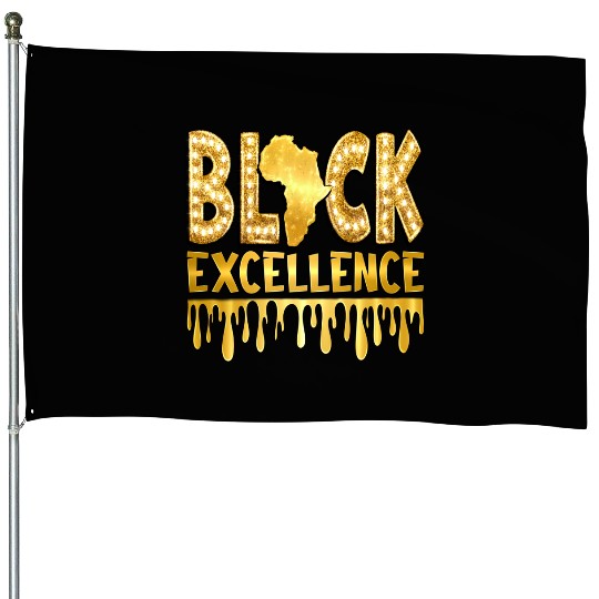 Black Excellence House Flags
