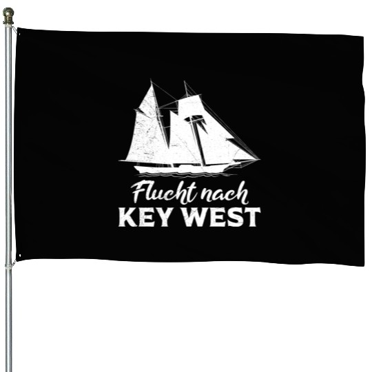 Florida ESCAPE TO KEY-WEST Sailing Florida House Flags