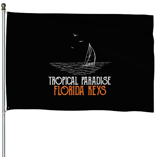 West Keys TROPICAL PARADISE FLORIDA KEYS House Flags