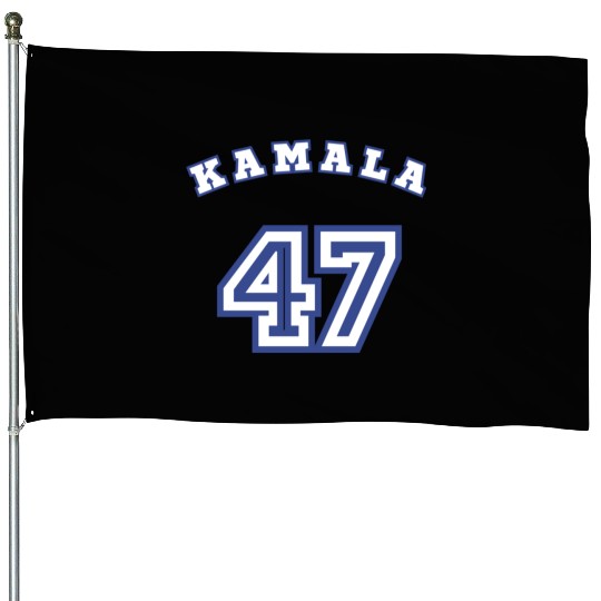 Kamala Harris 47 th President USA 2024 Election House Flags