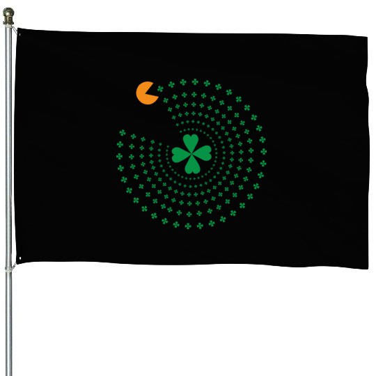 St Patrick Pacman House Flags