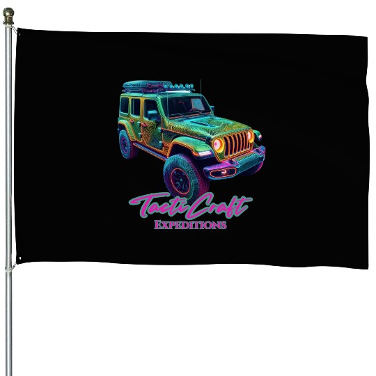 Jeep overland House Flags