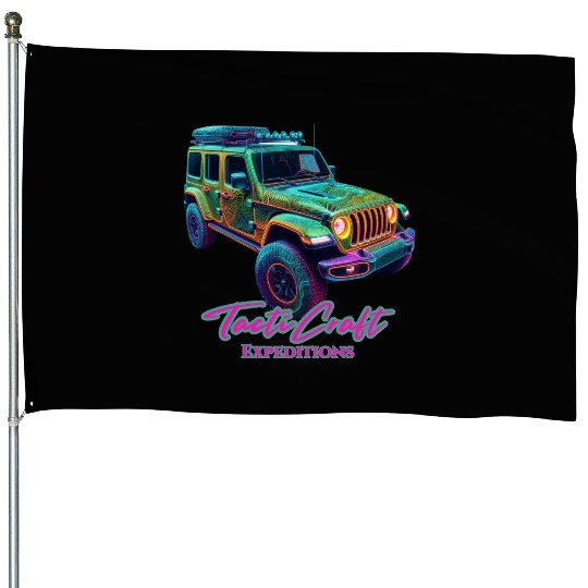 Jeep overland House Flags