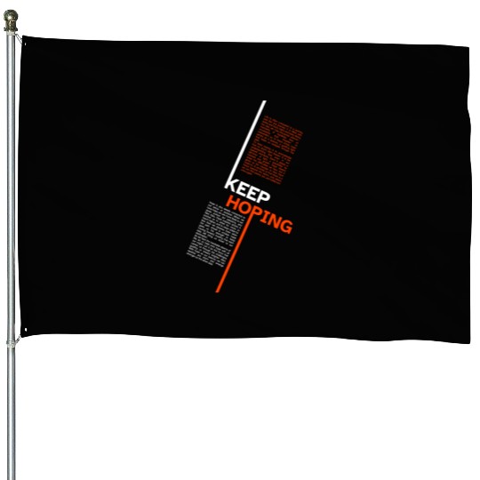 Hopeful Horizons House Flags