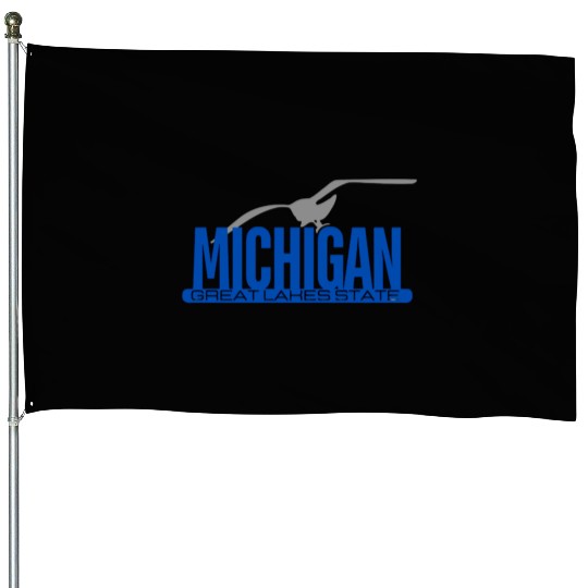 Michigan Great Lakes State House Flags