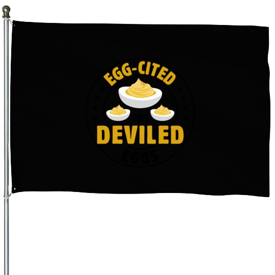 Funny Deviled Eggs Designs For Deviled Egg Lover House Flags