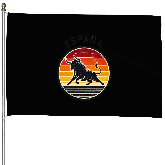 Spain Taurus Design House Flags