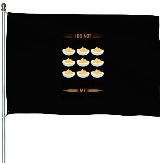 Funny Deviled Eggs Designs For Deviled Egg Lover House Flags