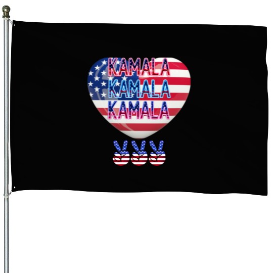 KAMALA 2024 VOTE KAMALA HARRIS CAMPAIGN 01 House Flags