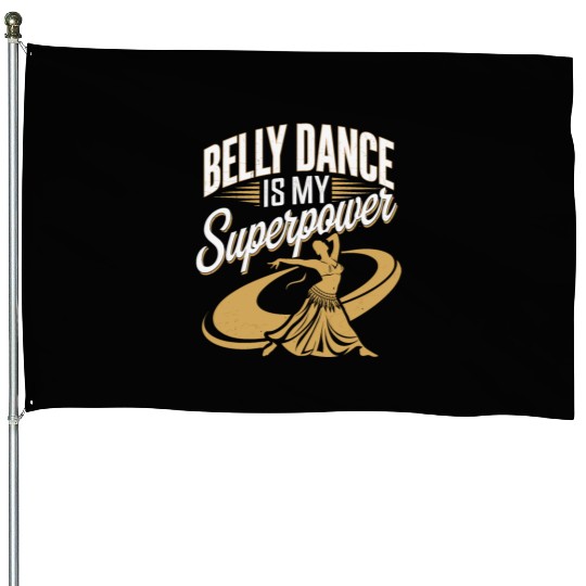 Tribal Fusion Rhythmic Dance Art For Belly Dance House Flags