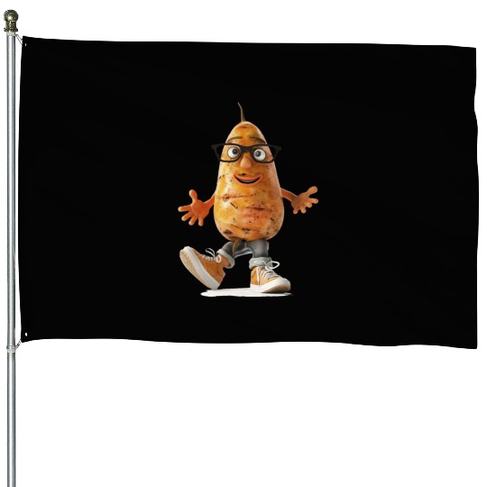 Sweet Potato House Flags