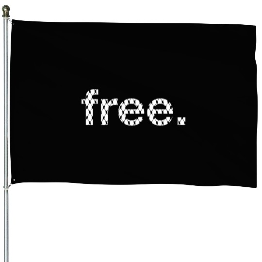 Free Palestine – Subtle Solidarity House Flags