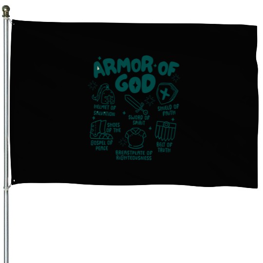 Armor of God House Flags
