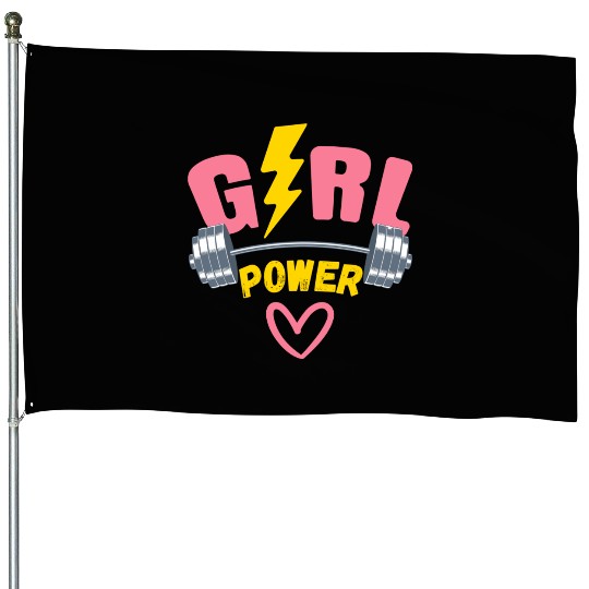 Girl Power– Gym & Workout Motivation House Flags