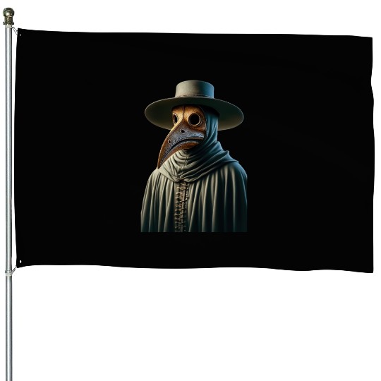 Plague Doctor House Flags