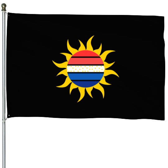 America's Rising Horizon House Flags