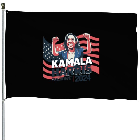Kamala Harris 24 For The People, House Flags