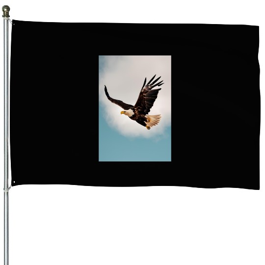 Strong Eagle House Flags