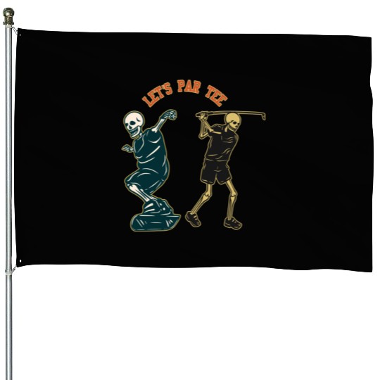 House Flags Softstyle unisexe patineur squelette