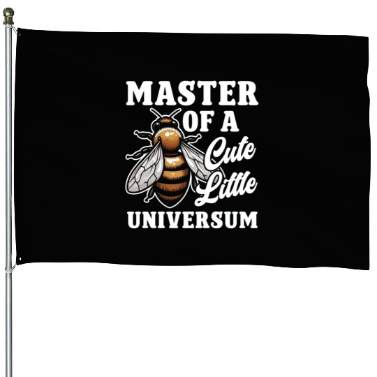 Master of a Cute Litte Universum Beekeeper House Flags