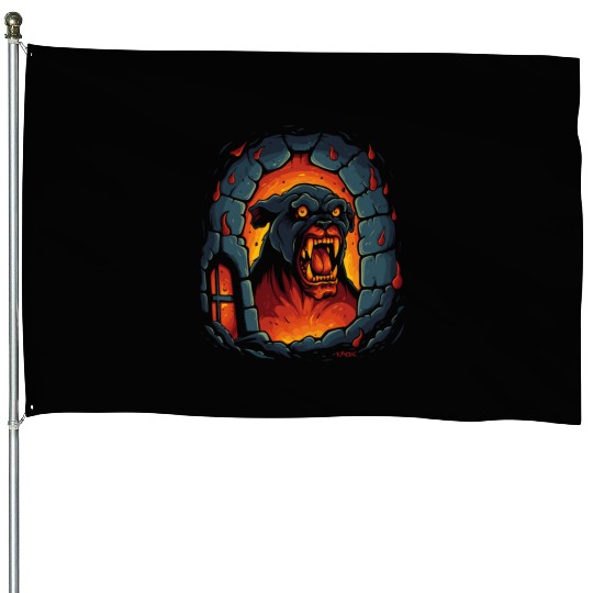 Hellhound: Dog of the Hell Dungeon House Flags