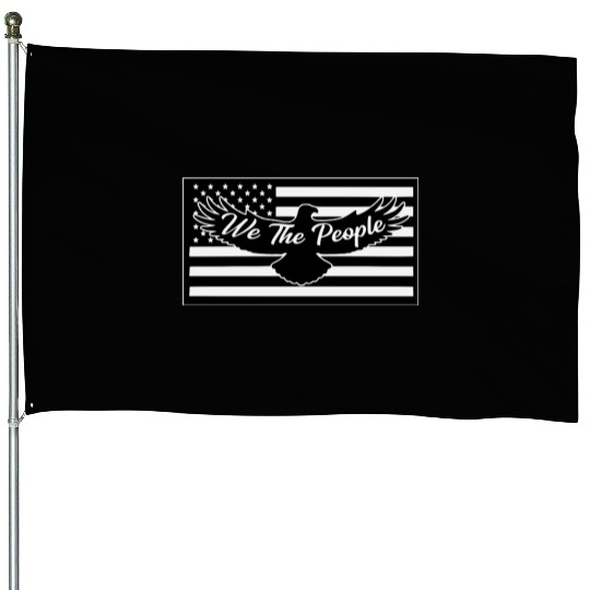 We The People Eagle Flag © LIKE US ON FACEBOOK House Flags