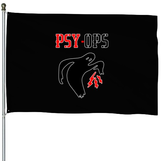Psy-ops Secret Military Group US Armed Forces House Flags