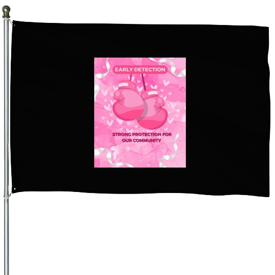 Early Detection Strong Protection For Community House Flags