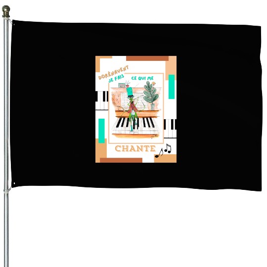 Prodigious cicada House Flags
