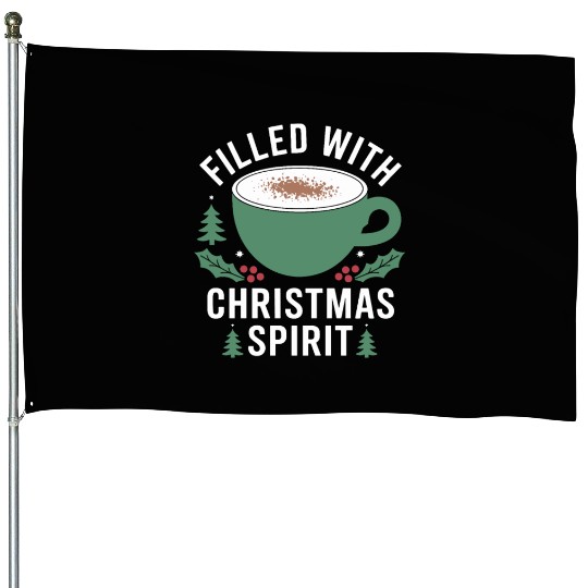 Filled With Christmas Spirit Festive Mug Design House Flags