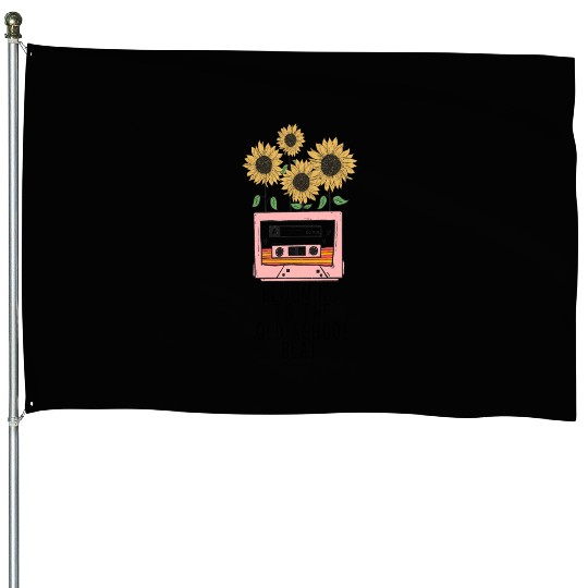 Blooming To The Old School Beat House Flags