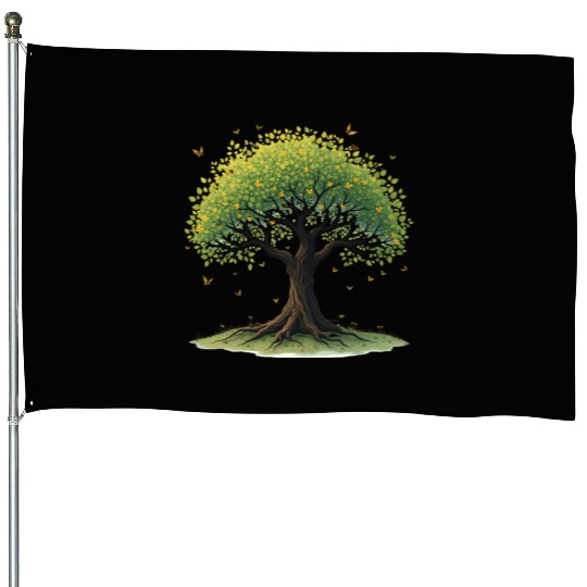 Tree of Life House Flags