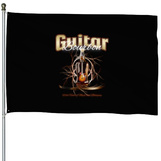 Guitar Bourbon. House Flags