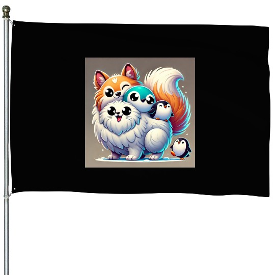 Frost Pals is a mix of a bunch of winter animals. House Flags
