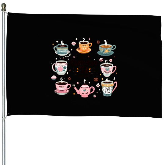 Tea Lover House Flags