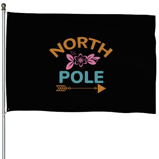 North pole House Flags
