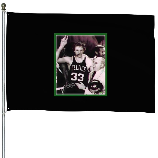 Larry Bird House Flags