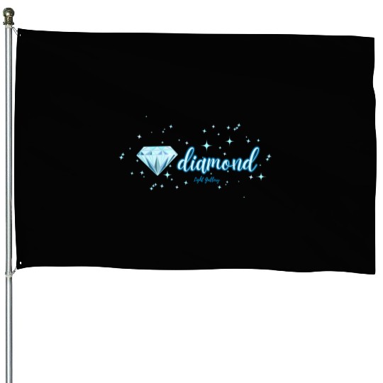 Diamond gemstone jewel House Flags
