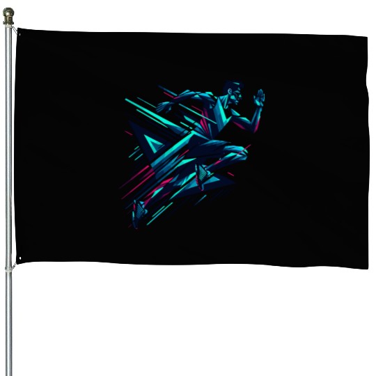 Marathon Running Endurance Running Training House Flags