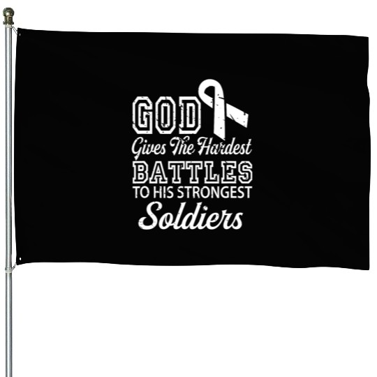 Jesus Prayer Lung Cancer Warrior Lung Cancer House Flags